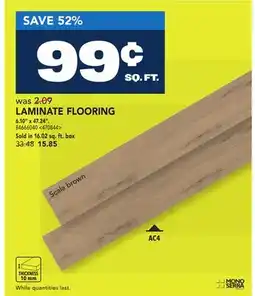 RONA MONO SERRA LAMINATE FLOORING 6.10 x 47.24 offer