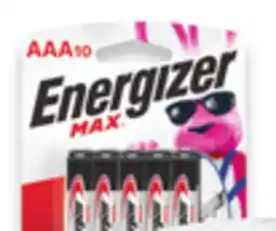 Walmart Energizer MAX AAA10 Batteries offer