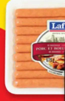 Walmart Lafleur or La Fernandiére Fresh Breakfast or Dinner Sausages offer