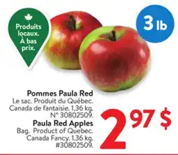Walmart Paula Red Apple offer