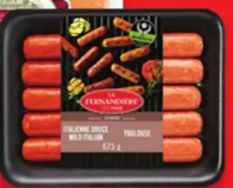 Walmart La Fernandiére Fresh Breakfast or Dinner Sausages offer