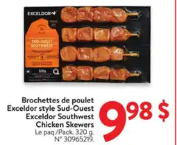 Walmart Exceldor Southwest Chicken Skewers offer