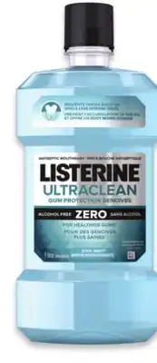 Walmart Listerine Ultra Clean Mouthwash offer
