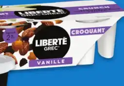 Walmart Liberté Greek 2-Pack Yogurt offer