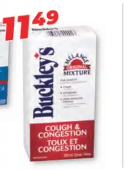 Familiprix BUCKLEY'S, Cold and sinus or Complete, Selected products or Selected syrups, 150 ml or 200 ml offer