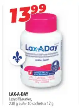Familiprix LAX-A-DAY, Laxative, 238 g or 10 sachets x 17 g offer