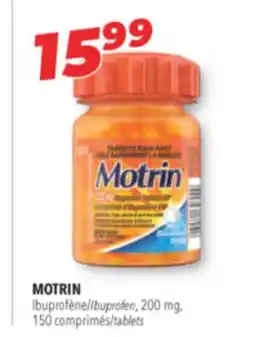 Familiprix MOTRIN Ibuprofen, 200 mg, 150 /tablets offer