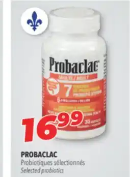 Familiprix PROBACLAC, Selected probiotics offer