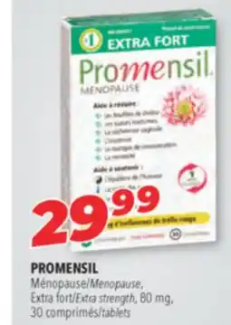 Familiprix PROMENSIL Menopause Extra strength, 80 mg, 30 /tablets offer
