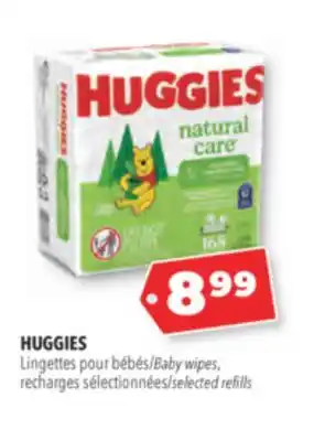 Familiprix HUGGIES, Baby wipes, recharges selected refills offer