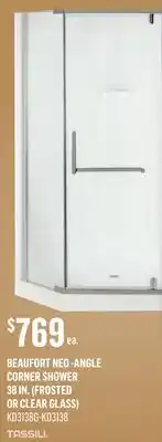 Canac Beaufort Neo-Angle Corner Shower offer