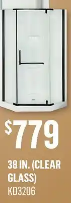 Canac Beaufort Neo-Angle Corner Shower 38 in offer