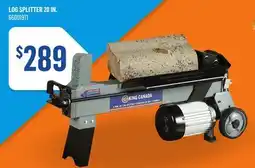 Canac Log Splitter 20 in offer