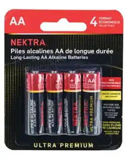 Canac Ultra Premium Batteries AA Pkg/4 offer