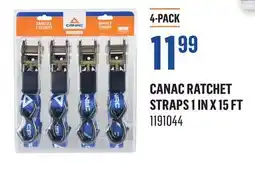 Canac Canac Ratchet Straps 1 in x 15 ft offer