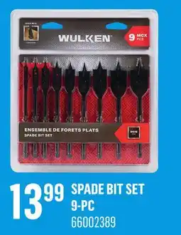 Canac Spade Bit Set offer