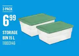 Canac Storage Bin 15 L offer