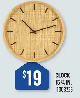 Canac Clock 15 3/4 in offer