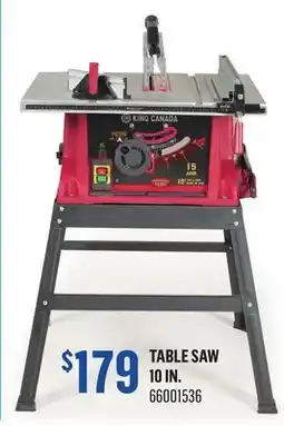 Canac Table Saw 10 in offer