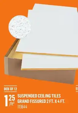 Canac Suspended Ceiling Tiles offer