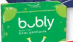 Familiprix BUBLY Sparkling water, 12x355 mL offer