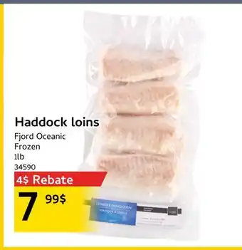 Mayrand Fjord Oceanic Haddock loins offer