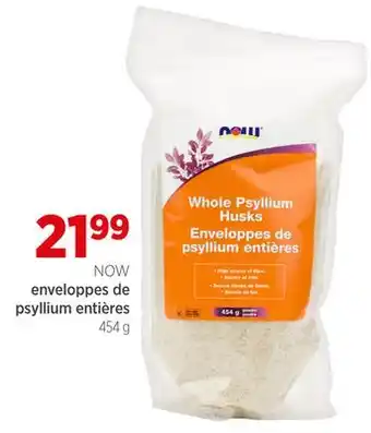 Avril enveloppes de psyllium entières offer