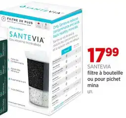 Filtre à bouteille ou pour pichet mina