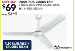 RONA INDUSTRIAL CEILING FAN 56 offer