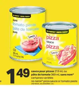L'Intermarché SAUCE POUR PIZZAS 213 ML OU PÂTE DE TOMATE 369 ML offer