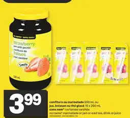 L'Intermarché CONFITURE OU MARMELADE 500 ML OU JUS, BOISSON OU THÉ GLACÉ 10 X 200 ML offer