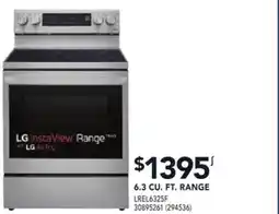 Réno Dépôt LG 6.3 CU. FT. RANGE offer