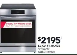 Réno Dépôt Frigidaire 6.2 CU. FT. RANGE offer