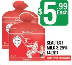 Iqbal Foods Sealtest milk 3.25% offer