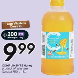 Sobeys COMPLIMENTS Honey offer