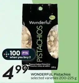 Sobeys WONDERFUL Pistachios offer