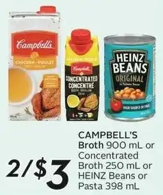 Sobeys CAMPBELL'S Broth offer