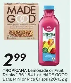 Sobeys Made Good Bars, Mini or Rice Crisps offer