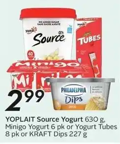 Sobeys Kraft Dips offer