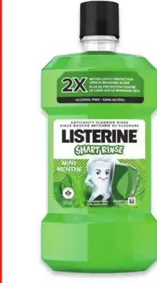 Walmart Listerine Smart Rinse Mouthwash offer