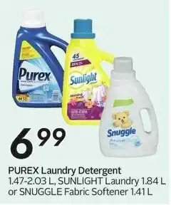 Sobeys PUREX Laundry Detergent offer