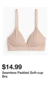 H&M Seamless Padded Soft-cup Bra offer