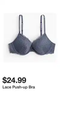 H&M Lace Push-up Bra offer
