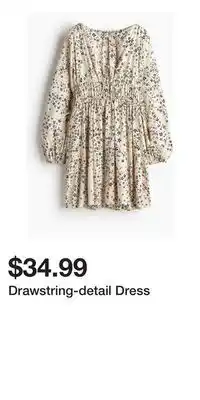 H&M Drawstring-detail Dress offer
