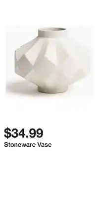 H&M Stoneware Vase offer