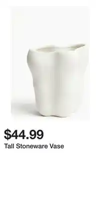 H&M Tall Stoneware Vase offer