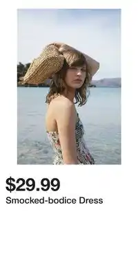 H&M Smocked-bodice Dress offer