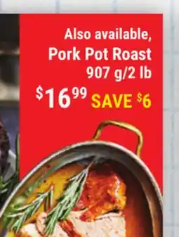 M & M Food Market Pork Pot Roast offer