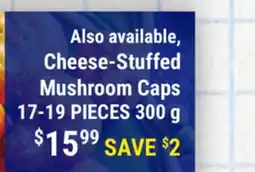 M & M Food Market Cheese-Stuffed Mushroom Caps offer