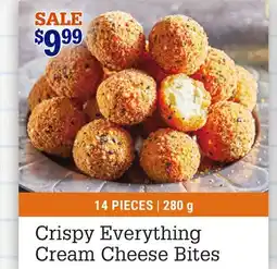 M & M Food Market Crispy Everything Cream Cheese Bites offer
